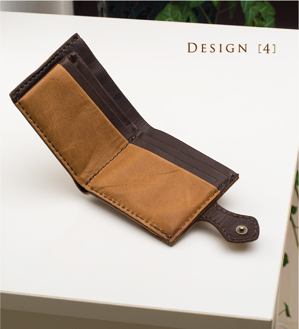 クリエイティブな感性に匠の技を融合した、重厚かつ優美なスタイルの長財布