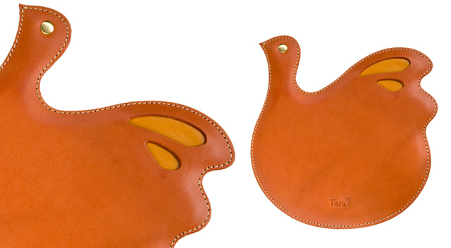 革製マウスパッドのデザイン