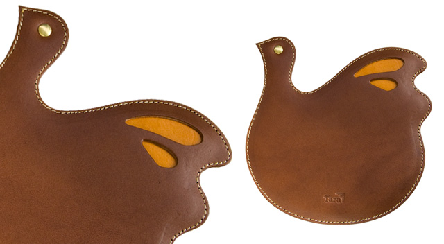 革製マウスパッドのデザイン